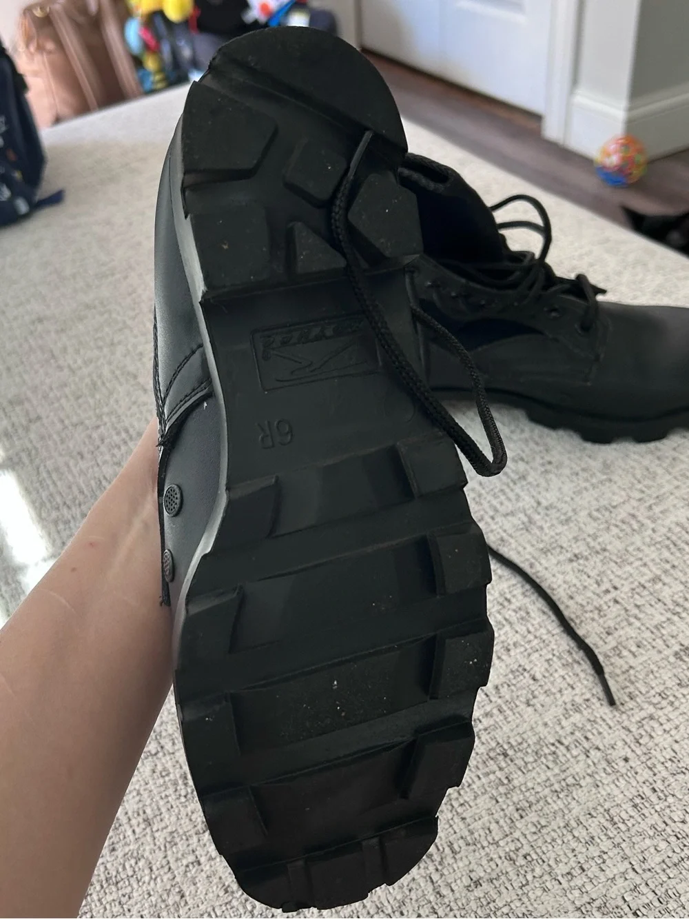 Rothco Black Tactical Lace-Up Combat Boots